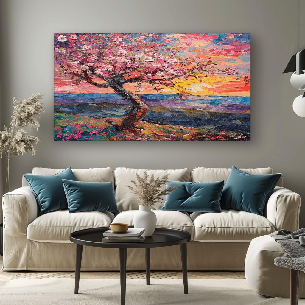 MKBKLI Abstract Cherry Blossom Tree