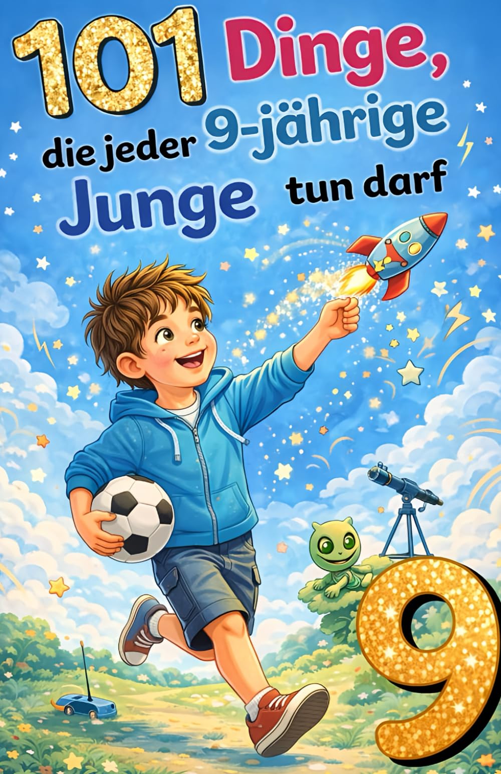 101 Dinge, die jeder 9-jährige Junge tun darf: Das inspirierende Geburtstagsgeschenk zum 9. Geburtstag – voller Mut, Freude und liebevoller Gedanken (Wachsen mit Selbstvertrauen)
