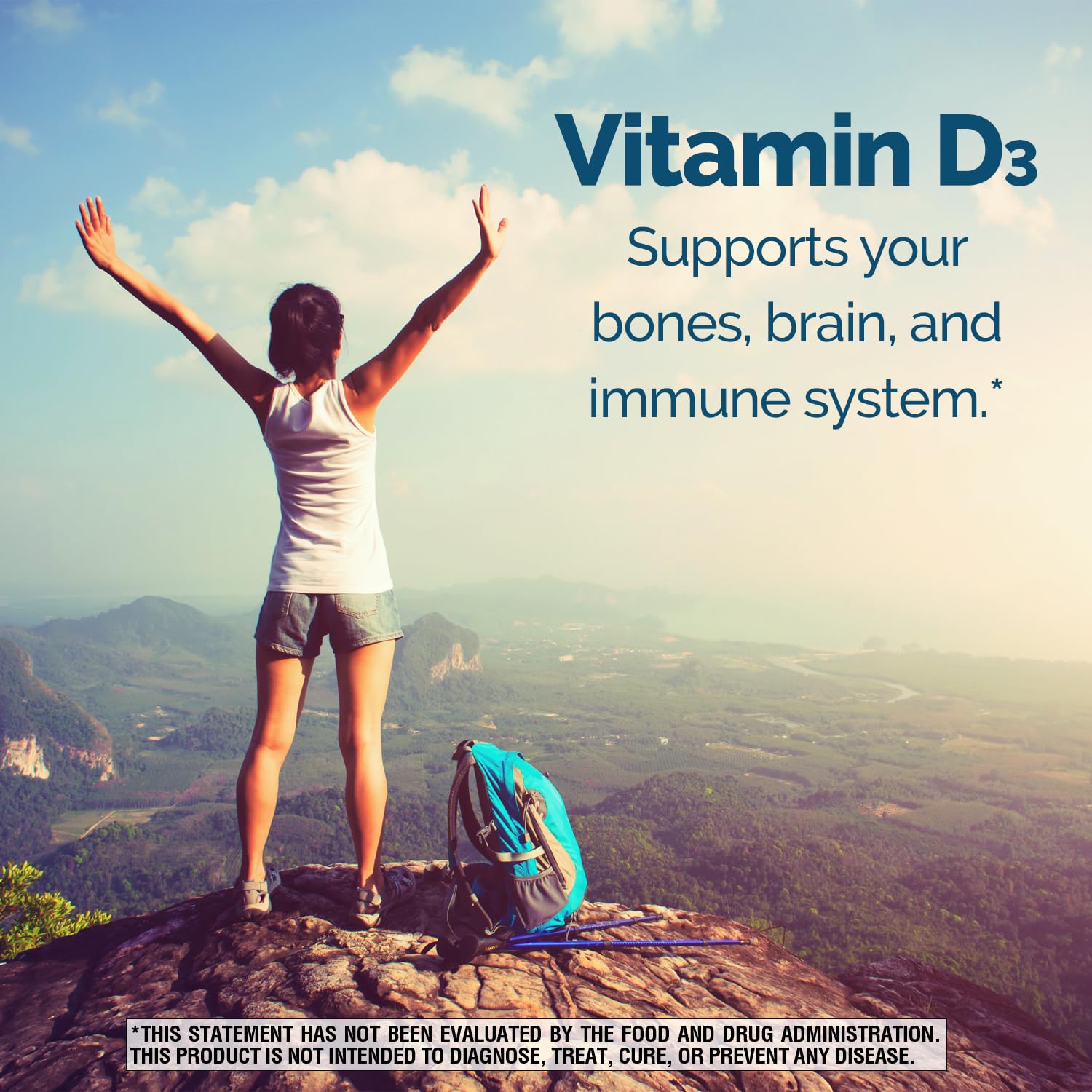 Nature's Wonder Vitamin D3 5000 IU High Potency, Gluten-Free, 360 Softgels — Amazon image 7