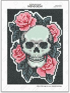 forever young Skull Garden Minigem Horror Diamond Painting Kits for Adults