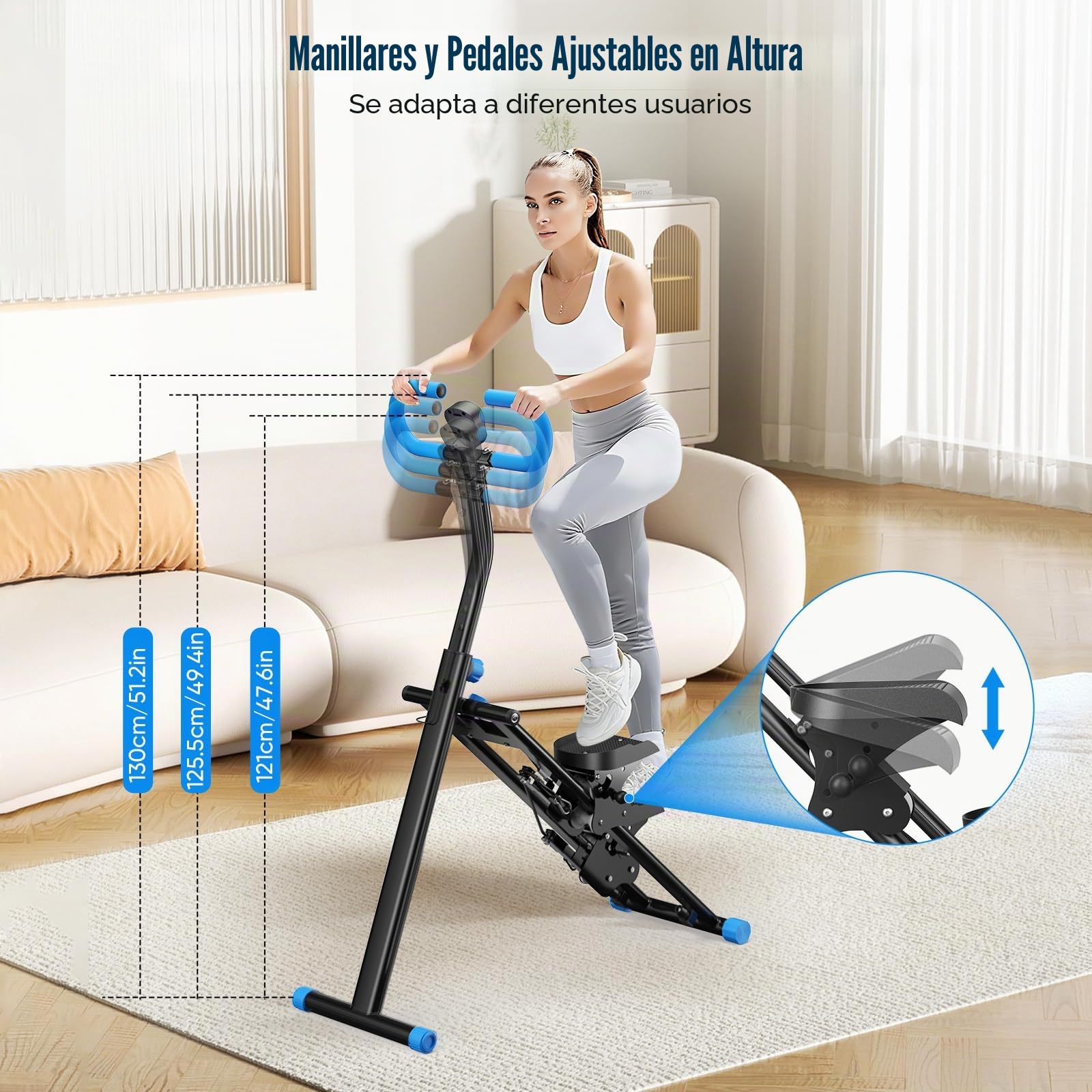 Stepper 2025 para ejercicios de gimnasio en casa, máquina de escalada vertical con resistencia ajustable de 3 niveles, entrenamiento cruzado con pantalla LCD, pedal portátil plegable, manillar