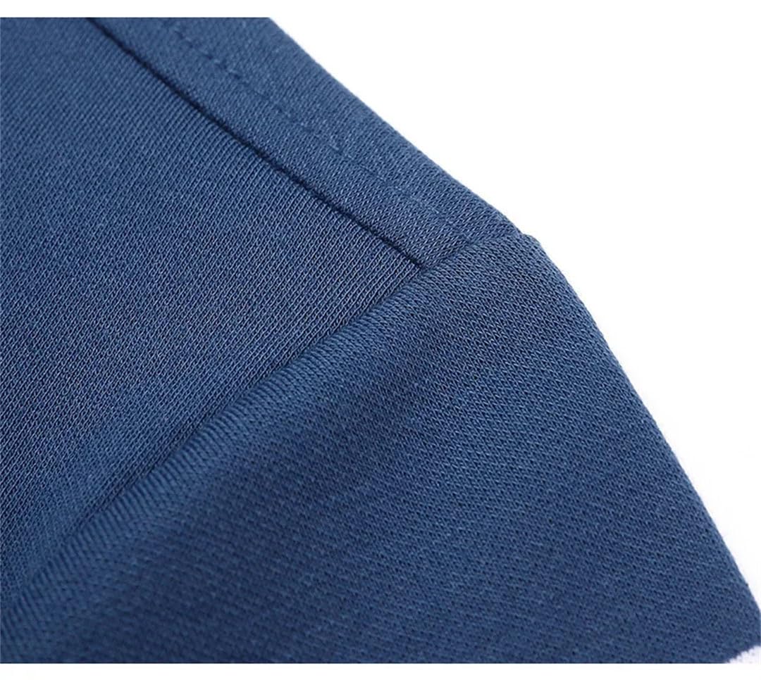 Polo de manga corta para hombre con paneles de solapa y bolsillo con botones, retazos, holgado, a rayas, parte superior delgada, rosso, 3XL