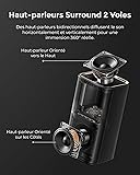 ULTIMEA Professional 7.1.4ch Wireless Surround Sound System with 8" Wireless Subwoofer & 2 Surround Speakers, Dolby Atmos TV Soundbar, 840W, BT5.4, HDMI eARC, Skywave X60 - 7