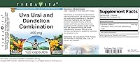 Vista 3 de Uva Ursi y Combinación Diente de León - 450 mg (100 Cápsulas, ZIN: 513000)