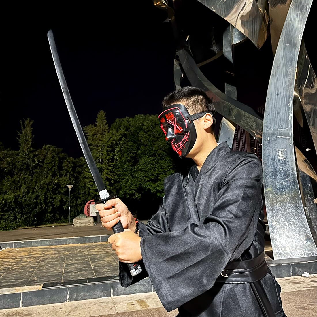 Amazon.co.jp: 刀-104cm/41、安全な木刀、リアルなアニメコスプレ