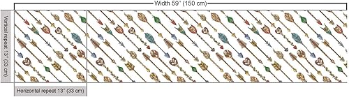 Miniatura 222 de Lunarable - Tela para amantes de perros de The Yard, patrón divertido de animales de dibujos animados en posiciones caprichosas estirando y Beige y