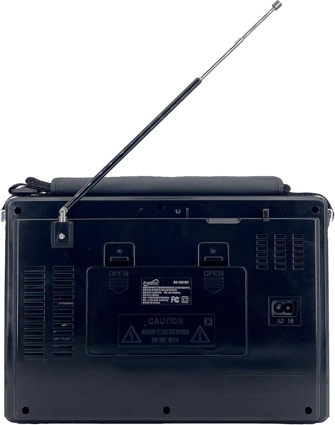 Radio portátil Supersonic SC-1097BT Bluetooth y linterna miniatura 9