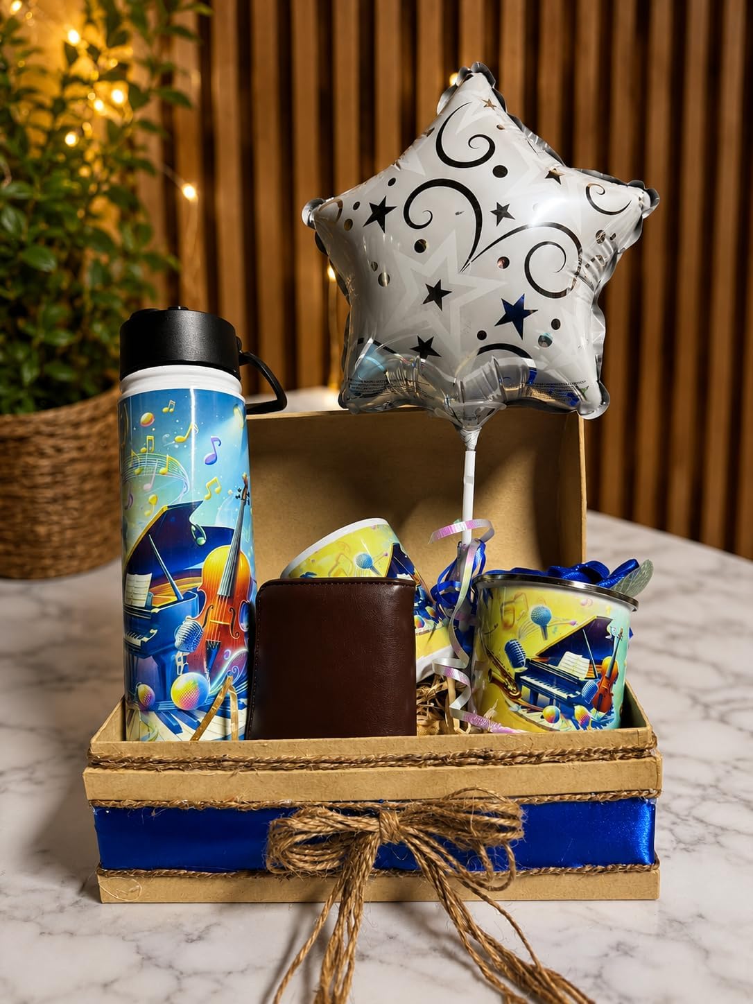 NORELD Music Lover Personalized Gift Basket