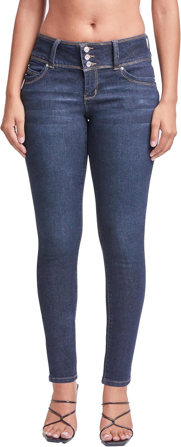 YMI(ワイエムアイ) ジーンズYmi Jeans Women&rsquo;s Sustainable Wannabettabutt Skinn