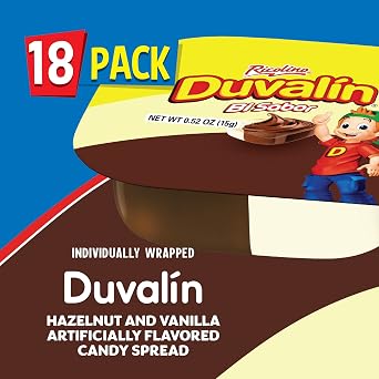 Duvalin Hazelnut Vanilla, 18-Count