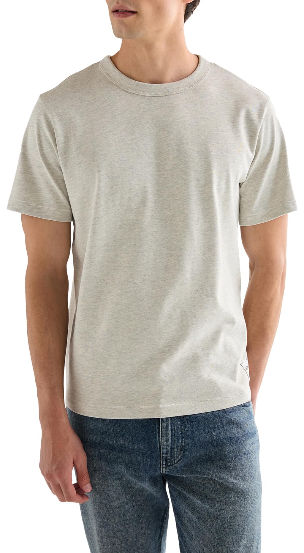 Wrangler Herren Ss Solid Tee T-Shirt (1er Pack)