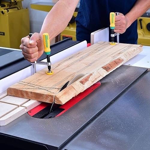 Miniatura 3 de MICROJIG GRR-RIPPER DVC-538K2 Abrazaderas de cola de milano Match Fit, paquete de 10, amarilloverde