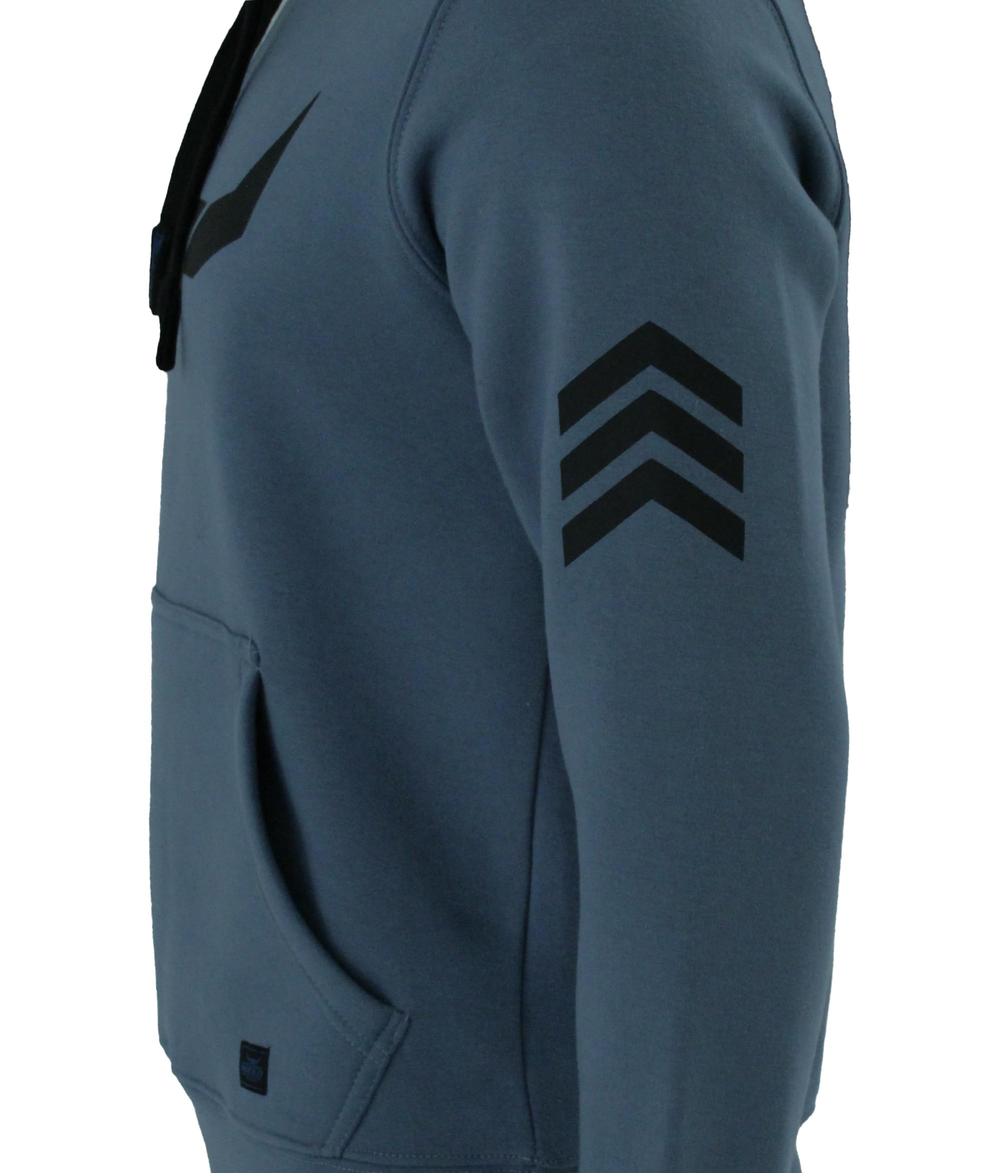 ROCK-IT Apparel Bluza z kapturem dla mężczyzn – miękka tkanina najwyższej jakości – bluza z nadrukiem logo w stylu miejskim [rozmiary S-5XL] z kieszenią typu kangurka