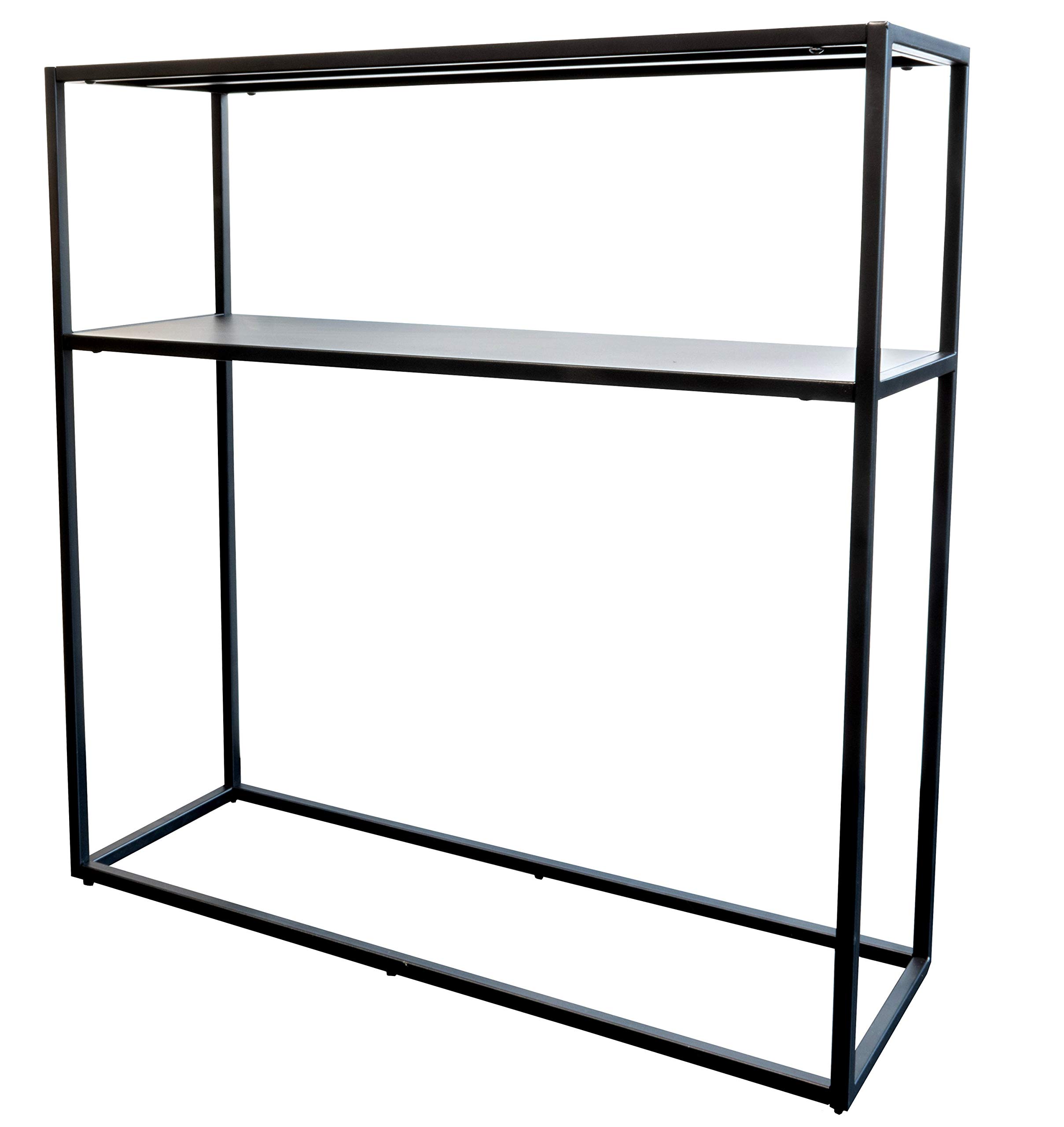 osoltus Raumteiler Cube Konsole Regal Sideboard Konsolentisch (schwarz Sideboard)