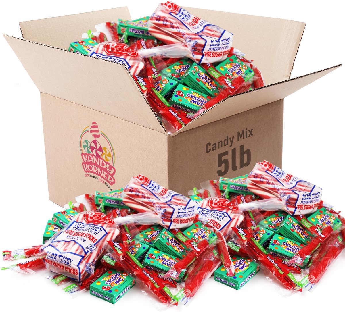 Strawberry Hard Candy 5 Pounds Strawberry Bon Bons Strawberry Filled Hard