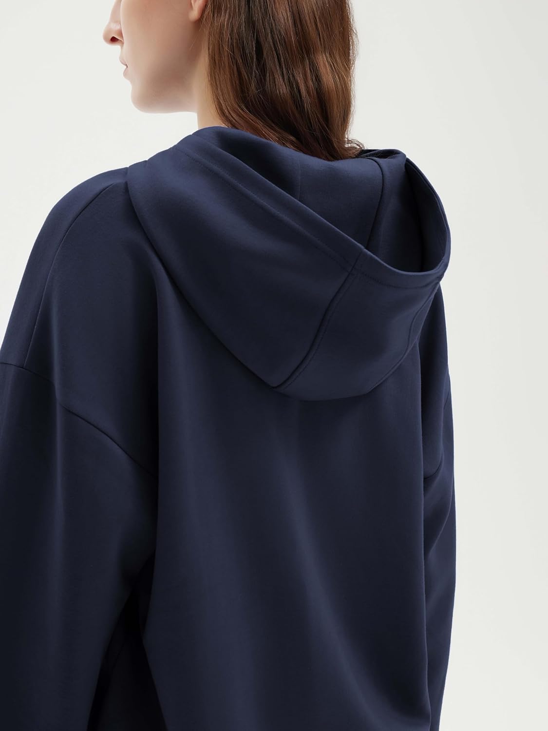 SUUKSESS Women 2 Piece Sets 2025 Oversized Hoodie Sweatshirt Wide Leg Sweatpants - Image 3