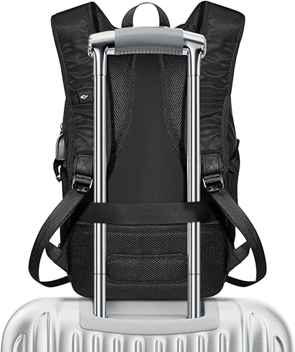 Miniatura 6 de Tzowla Mochila antirrobo de 35 litros con puerto de carga USB para portátil