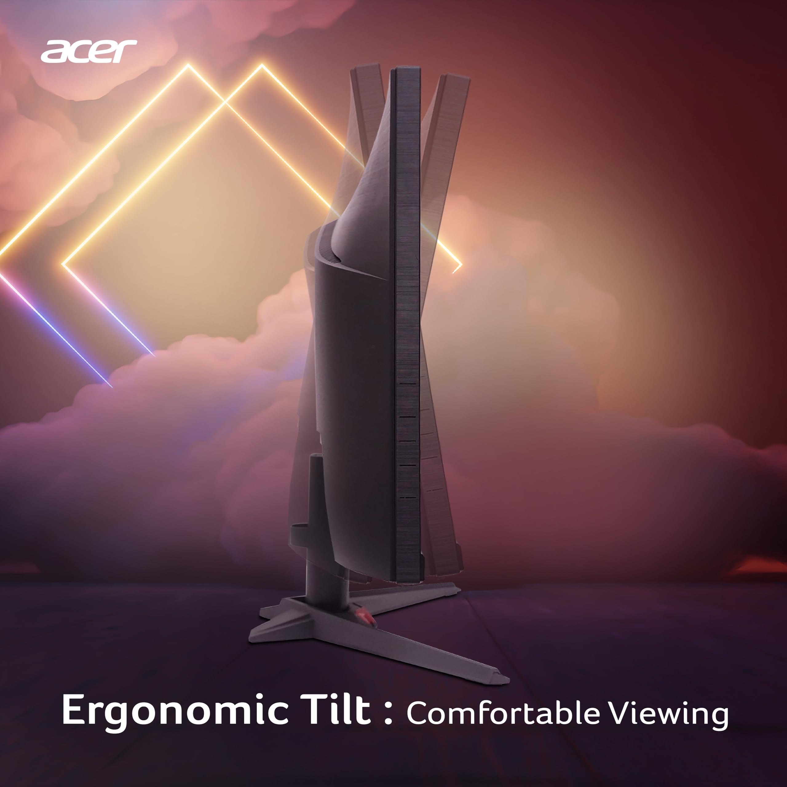 Acer Nitro VG270U X1 | 27 Inch WQHD (2560×1440) IPS Gaming Monitor | 200 Hz Refresh Rate | 0.5 ms Response | AMD FreeSync Premium | HDR10 | DCI-P3 90% | 2×HDMI 2.0, 1 x DP 1.4 | Speakers I Eye Care — Amazon image 5