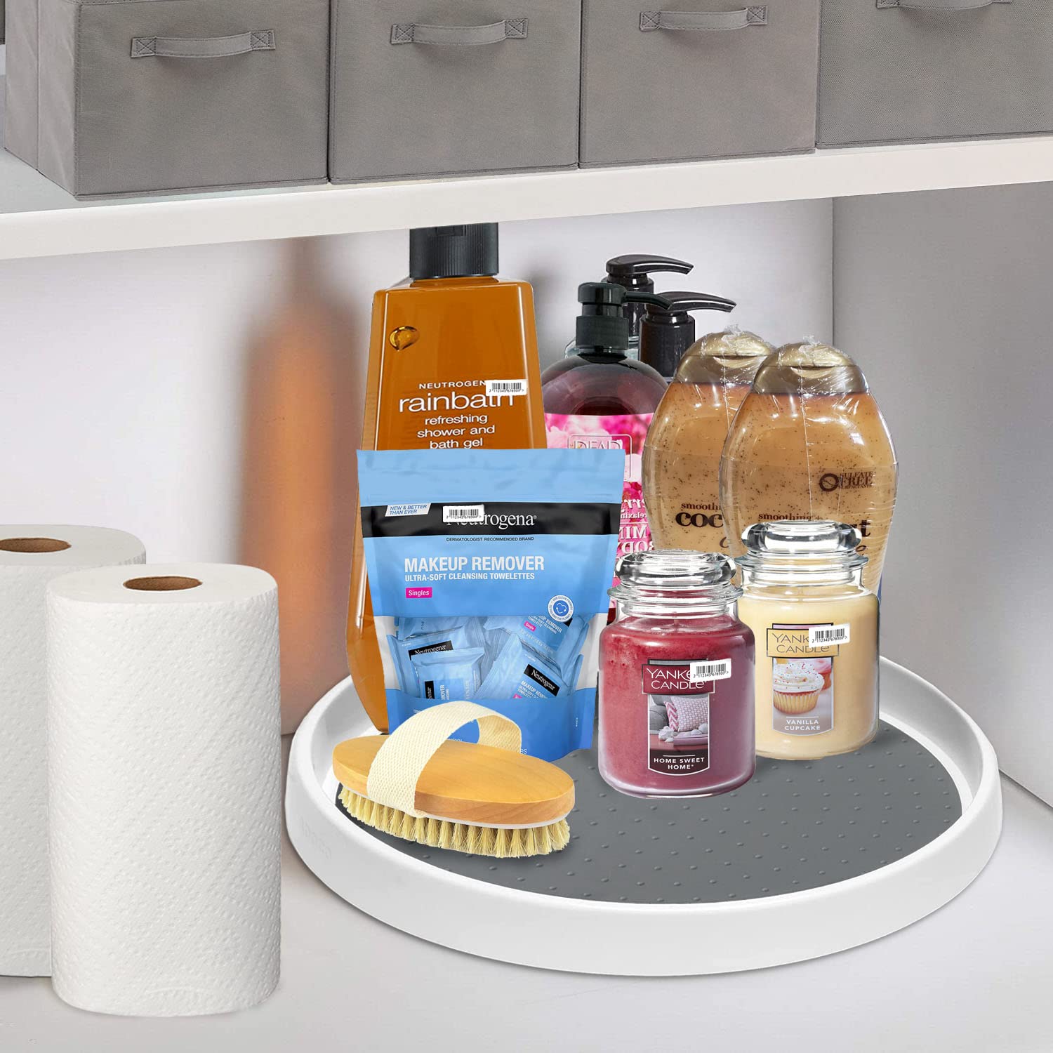 Lazy Susan Lot De 2 Organiseurs Pour Armoire