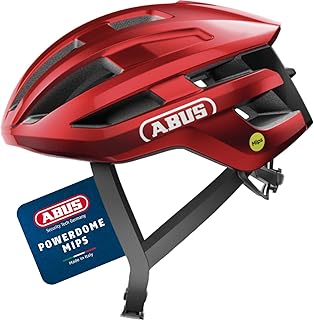 ABUS PowerDome MIPS Road Bike Helmet - Lightweight Bicycle Helmet with Clever Ventilation System and Impact Protection - Made in Italy - for Men and Women