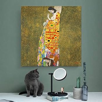 Amazon.co.jp: Gustav Klimtグスタフ・クリムト画家の作品「希望