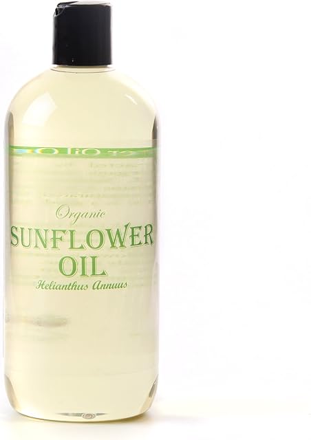 Mystic Moments | Sunflower Organic Carrier Oil - 1 Litre - 100% Pure