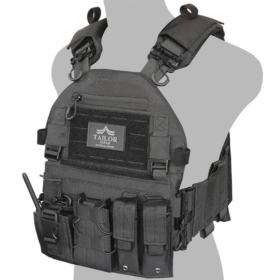 米軍　タクティカルベスト　プレート　キャリー 楽天市場】TAILOR JAPAN タクティカルベスト サバゲー ベスト