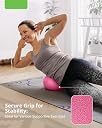 serveuttam Mini Pilates Ball - Small Exercise Ball for Yoga, Pilates, Barre, Physical Therapy, Stretching and Core Fitness gallery image