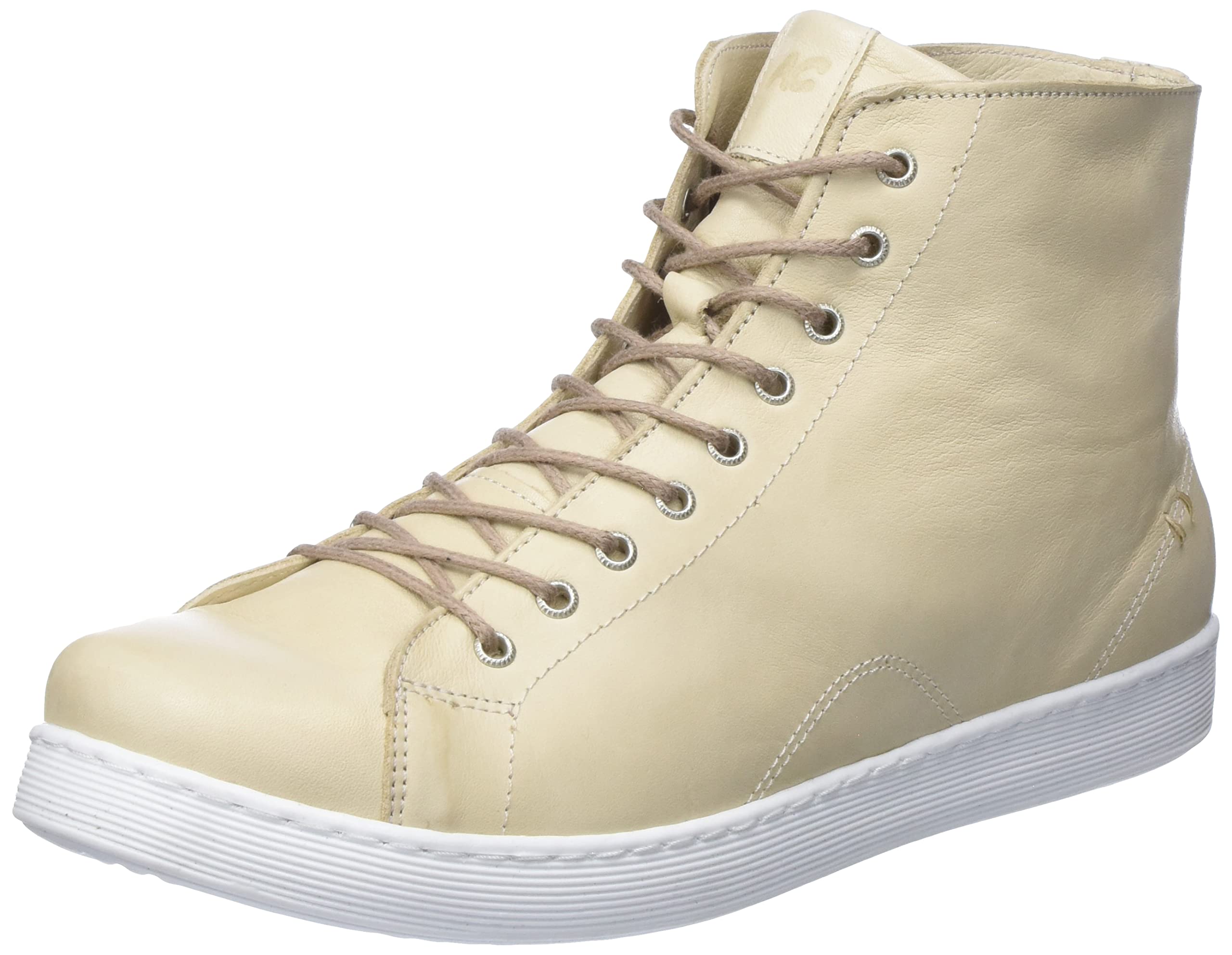Andrea Conti Women's Trainers Sneaker, Cream, 6 UK