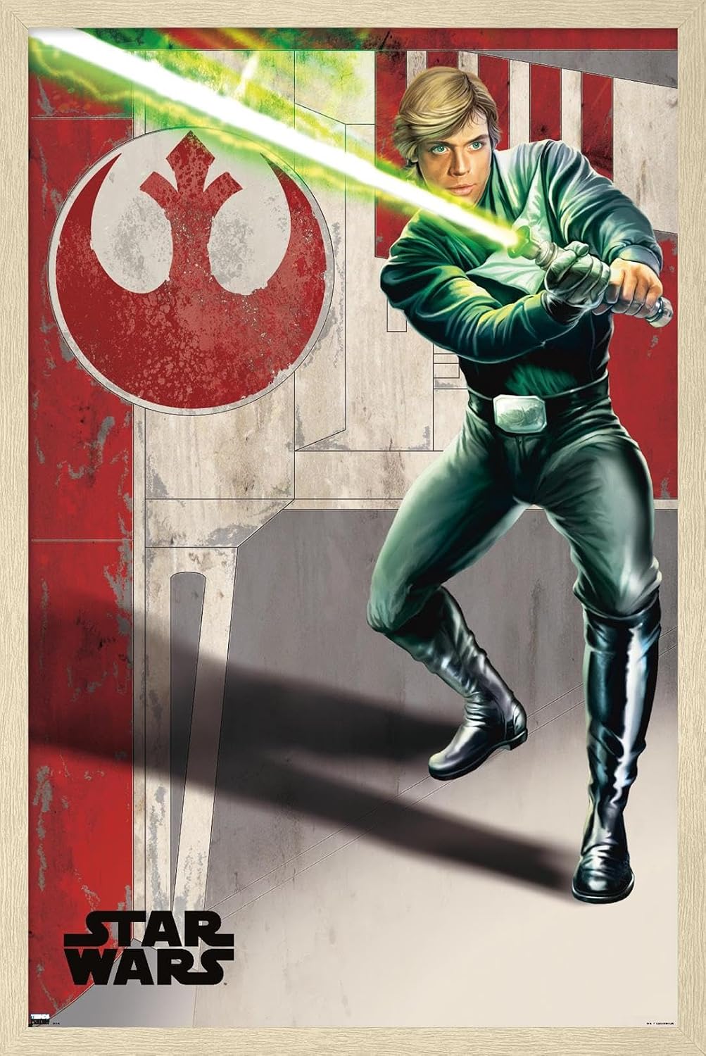 Trends International Star Wars: Return of The Jedi - Luke Wall Poster, 34L x 22.4W, Premium Unframed Version