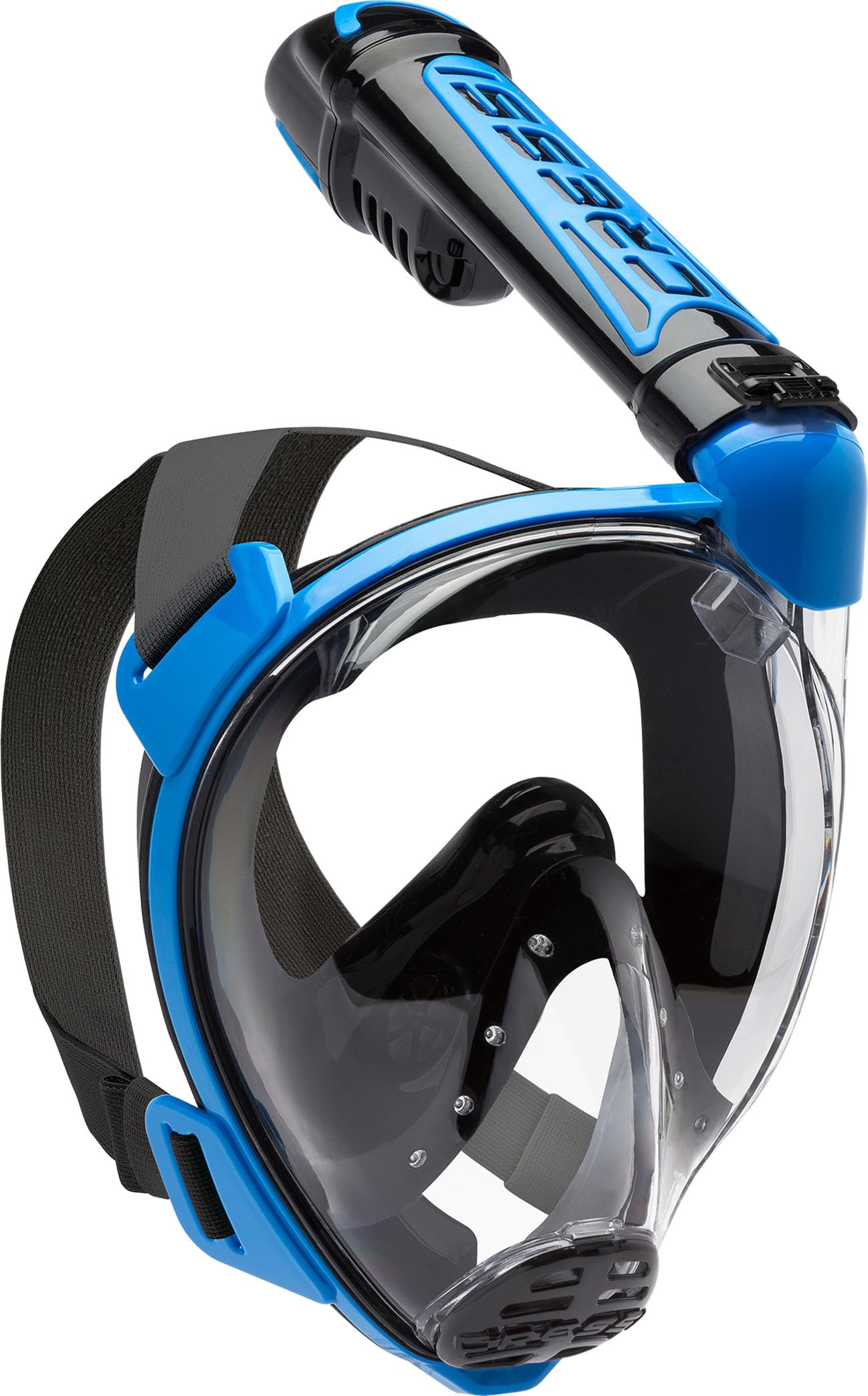 CRESSI Duke Dry Full Face Mask - Maschera Integrale Unisex Grande Visione Snorkeling no Fog con Tubo Dry