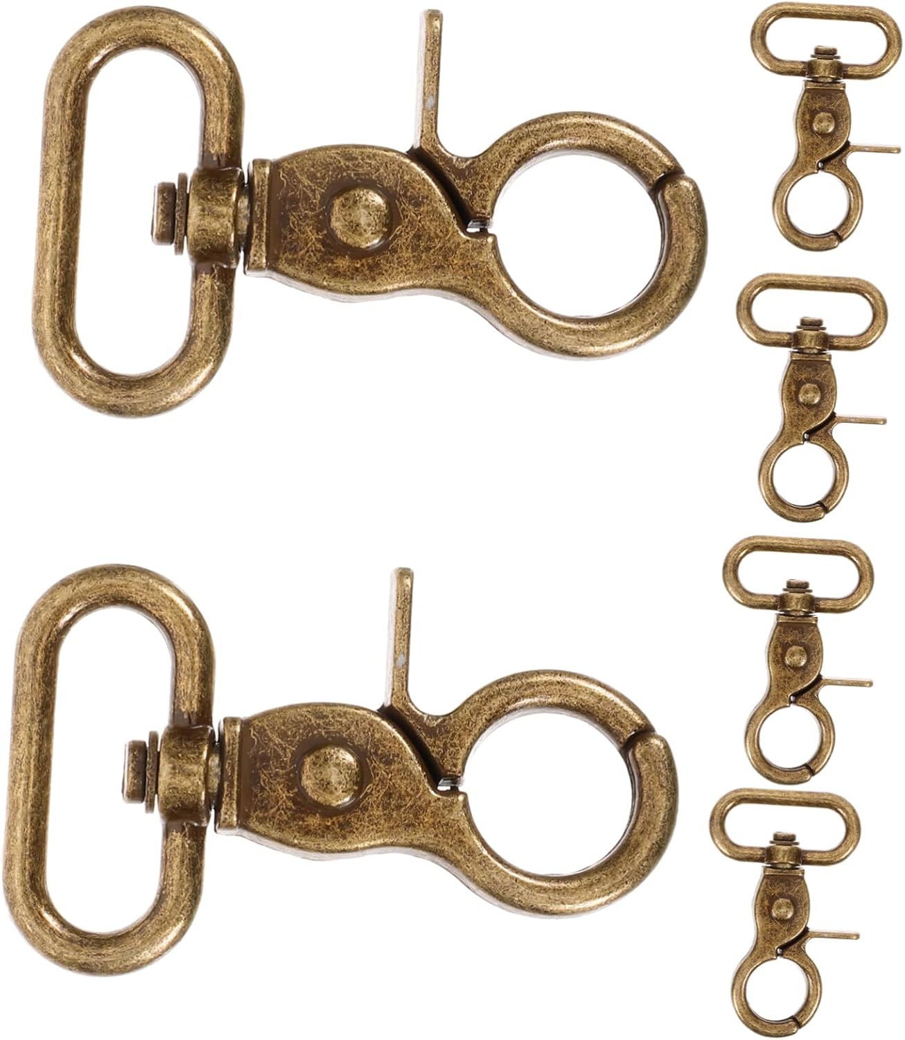 Bag Metal Hooks 6pcs Zinc Alloy Swivel Snap Hooks Trigger Snaps for DIY