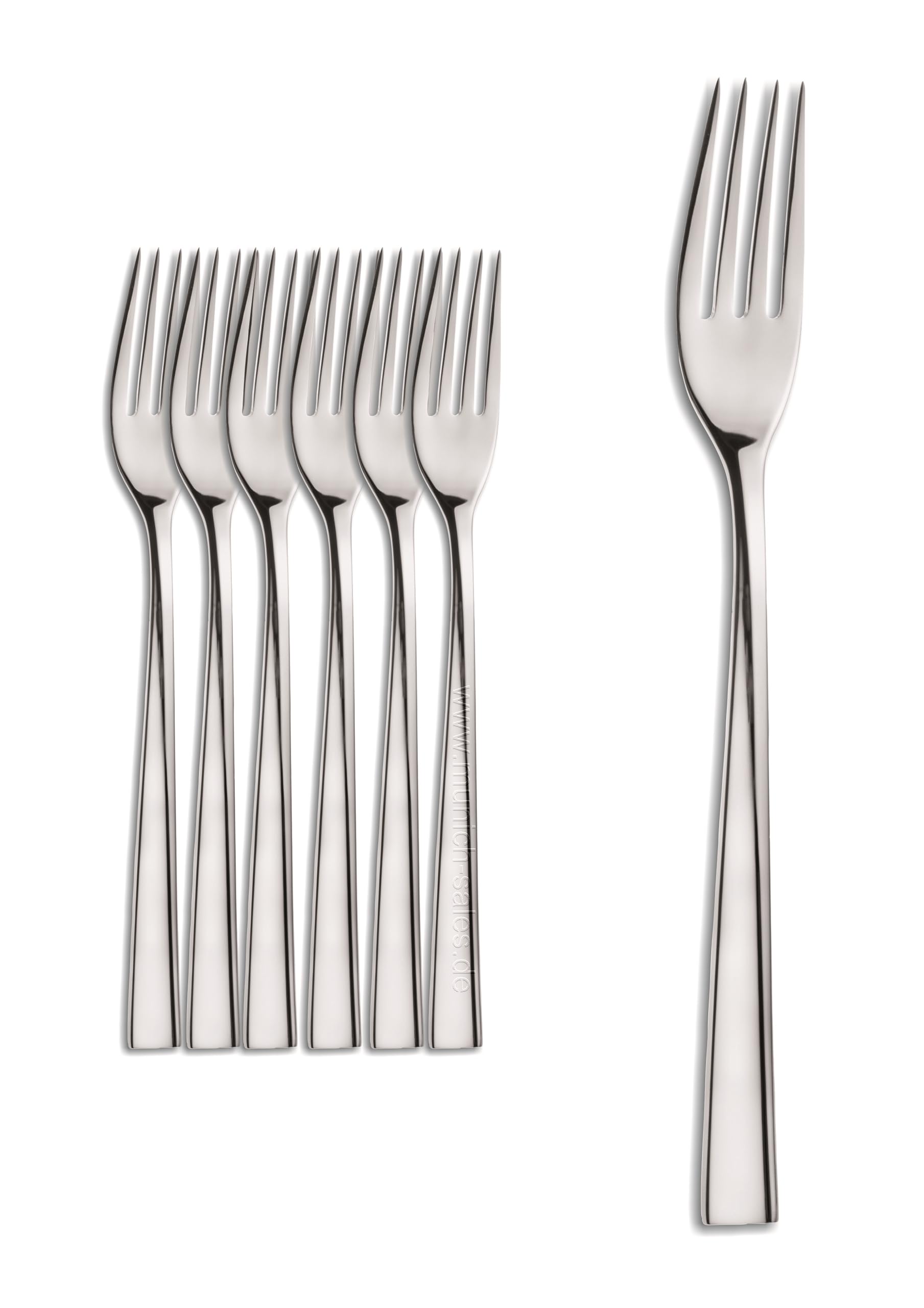 Monterey Picard & Wielpütz Lot de 6 fourchettes de table