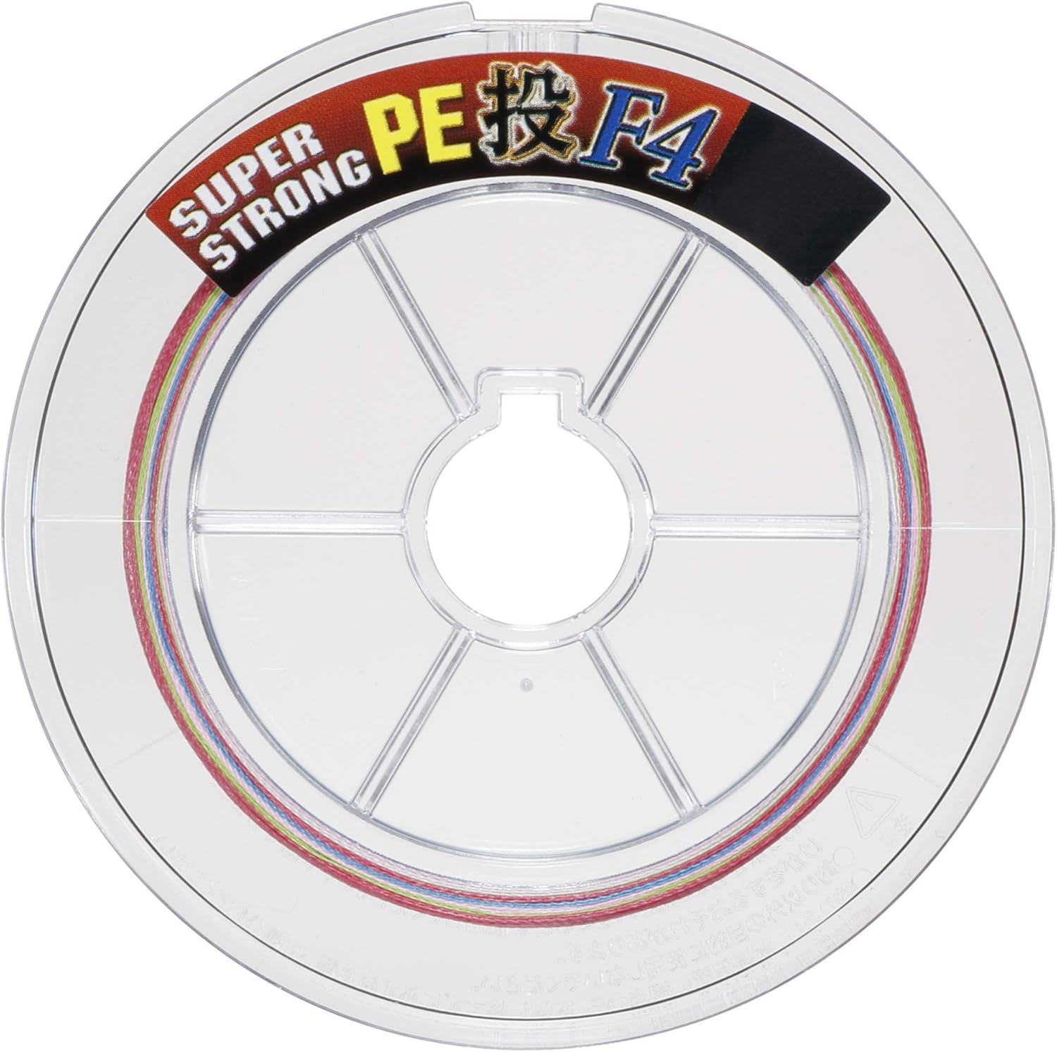 Toray PE Line Super Strong PE Throw, F4, 656.2 ft (200 m), 4 Strands, 4 Colors