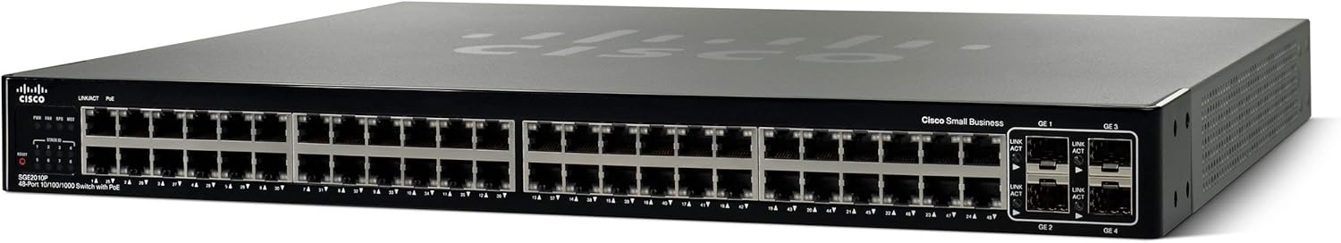 Switch Cisco SGE2010P 48 Ports PoE - Gigabit - Occasion