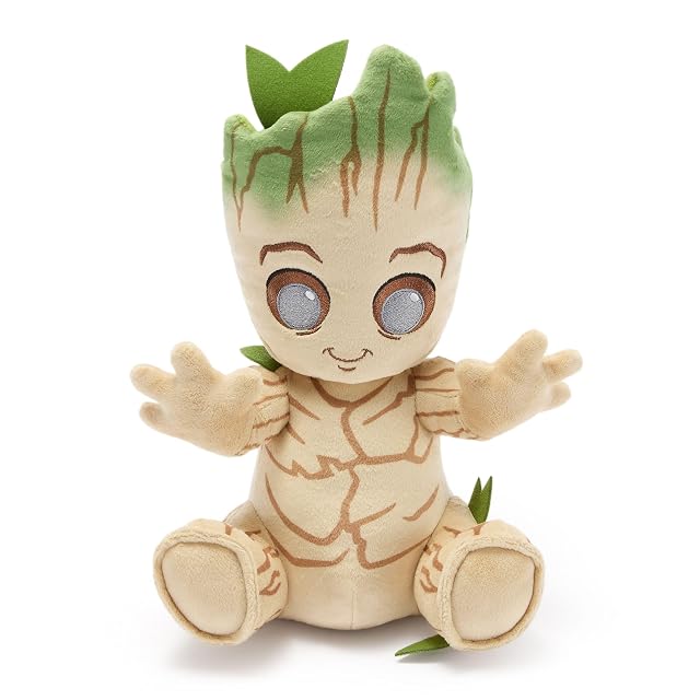 Foto 4 de 8 de Disney Store Official Guardianes de la Galaxia Groot Peluche con mantita Disney Babies 16 נ15 נ29 cm