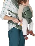 Osprey Poco Soft Child Carrier pour nouveau-né à Toddler avec 3 positions de transport, noir