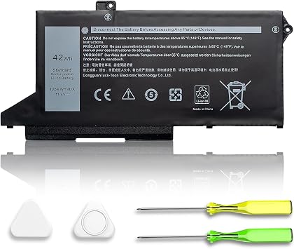 WY9DX Laptop Battery Compatible with Dell Latitude 14 5420 15 5520 Precision 15 3560 Series P137G P137G001 P104F P104F001 P104F002 1K2CF 01K2CF 0M3KCN 075X16 WK3F1 005R42 11.4V 42Wh