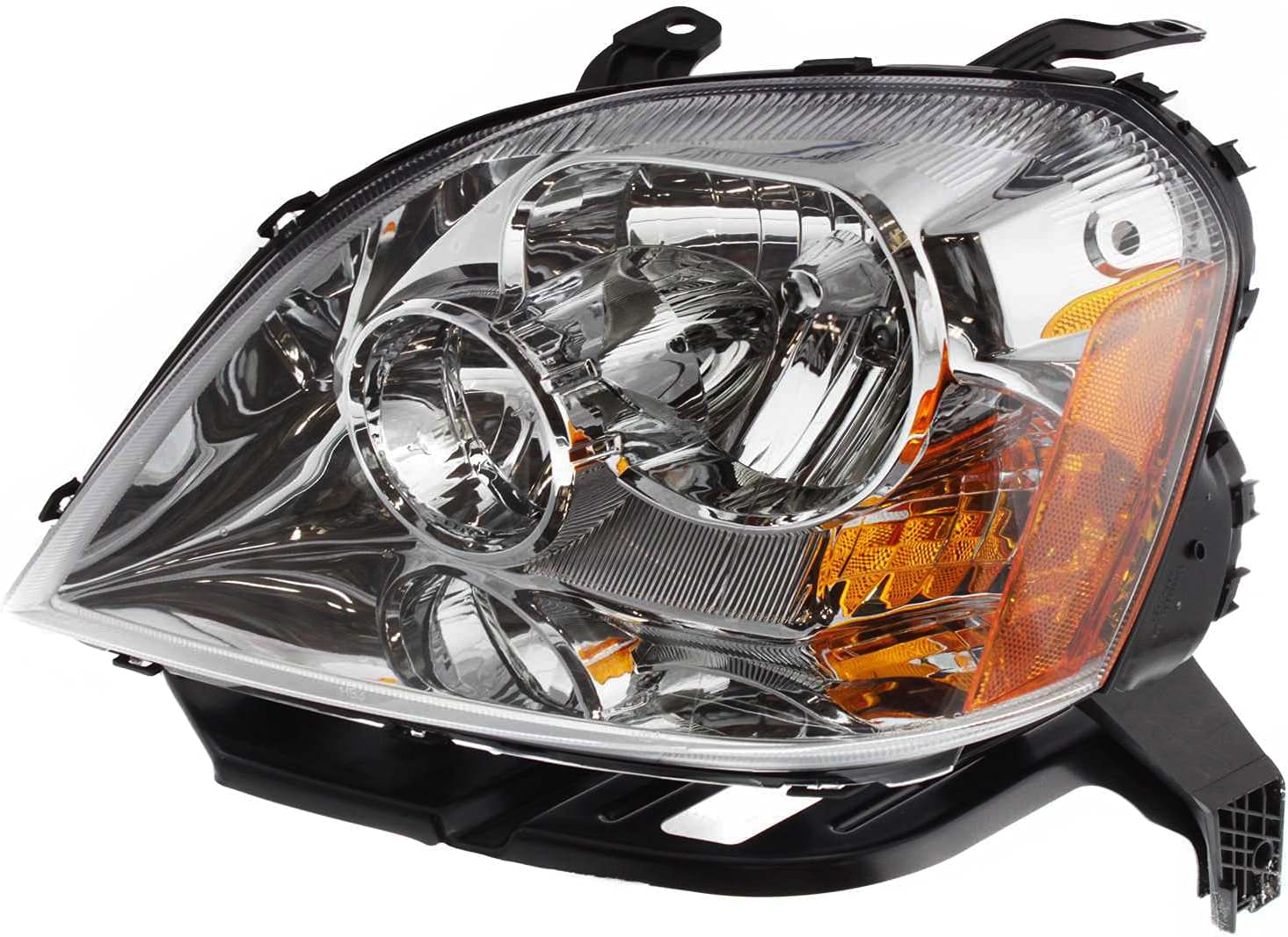 Garage-Pro Headlights Assembly Driver and Passenger Side For Ford Five Hundred 2005-2007 Halogen With Bulbs, No Signal Socket, Replaces #6G1Z13008B, 6G1Z13008A