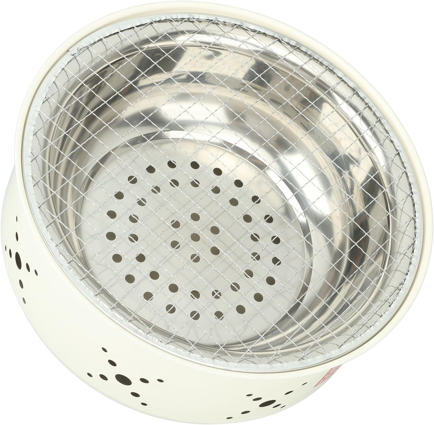 Portable Barbecue Grill, Mini Charcoal Grill Stove, Food Grade Stainless Steel Small BBQ Grill for Camping Hiking Picnics with Heat Insulation and Multipurpose Design