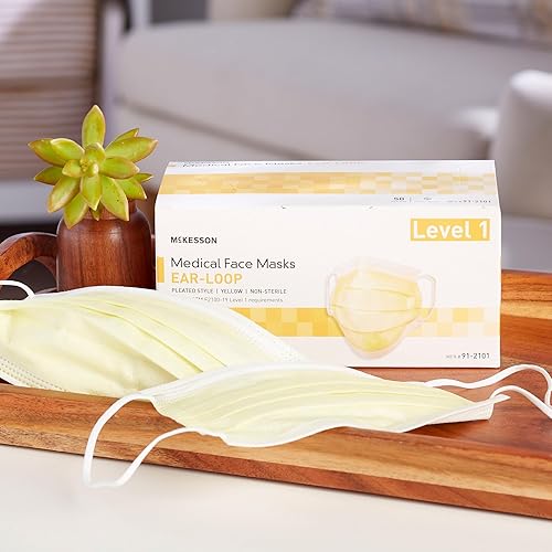 Miniatura 5 de McKesson Procedure Mask Pleated 91-2101