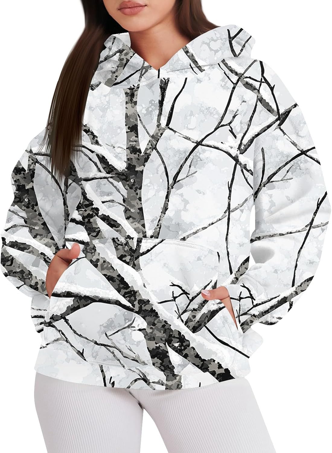 Women’s ROPAXZER Camo Hoodie – Y2K Fall Plus Size Sweatshirt with Trendy Maple Leaf Print and Pocket Women’s ROPAXZER Camo Hoodie – Y2K Fall Plus Size Sweatshirt with Trendy Maple Leaf Print and Pocket