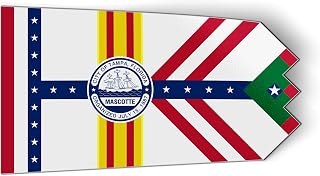 Tampa Flag Florida - Flexible Magnet - Car Fridge Locker - 3"