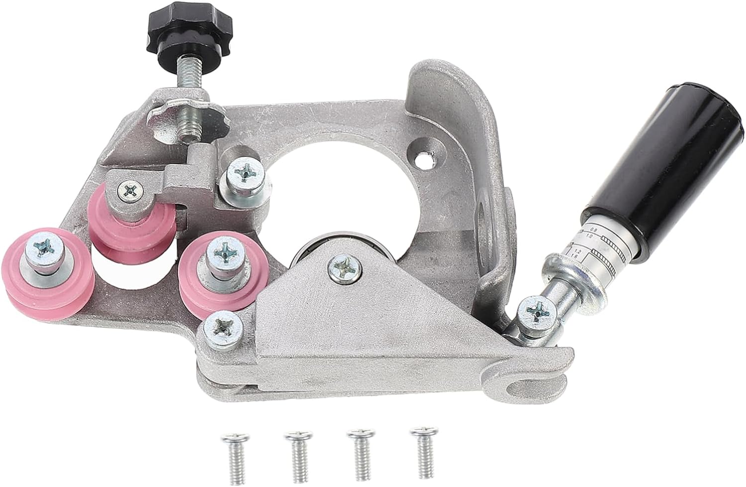 Aluminum Bracket for Wire Feeder Motor Wire Feed Wheel Plate Corrosion Resistant Design Single Drive Assembly for Mig Welding Applications