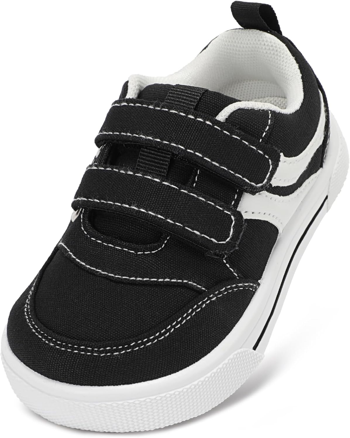 STQ KIDS Toddler Classic Retro Wide Toe Box Sneakers Boys Girls Walking Tennis Shoes Comfort First Walking Shoe Activities