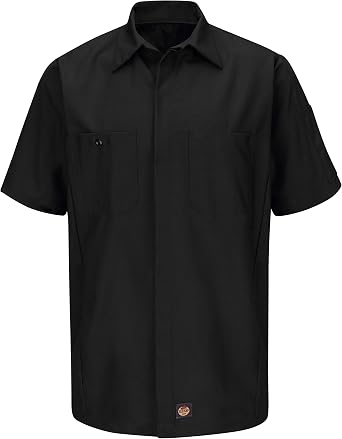 Red Kap Short Sleeve Two-Tone Crew Shirt