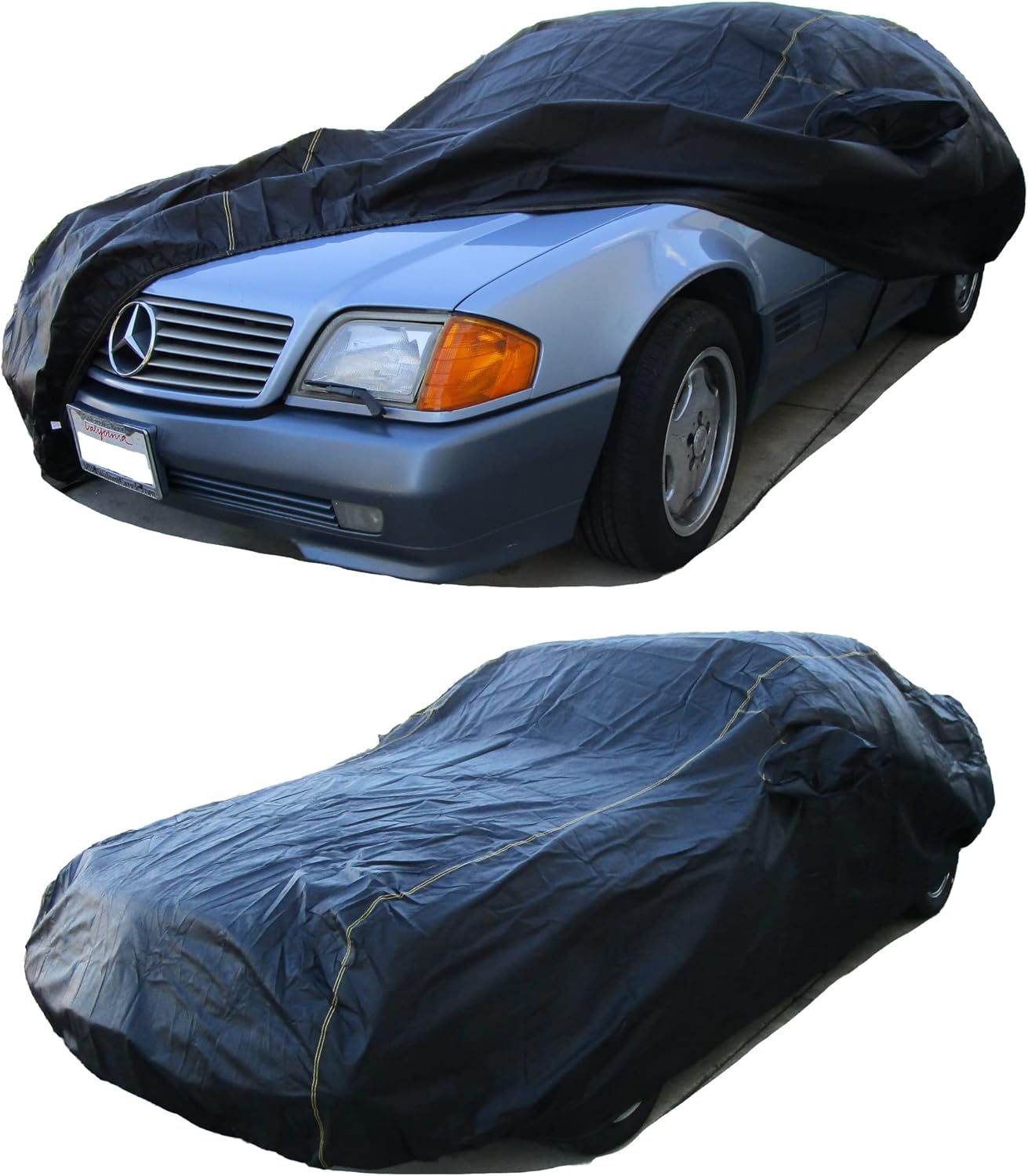 Car Cover fits 1990 1991 1992 1992 1993 Mercedes-Benz 300SL 500SL 600SL XTREMECOVERPRO Diamond Series Black