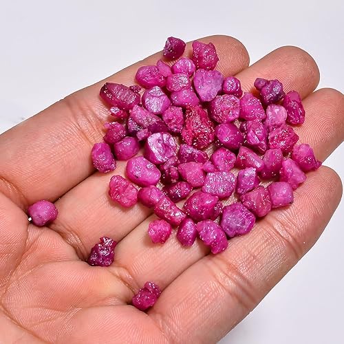 Vista 51 de 100 carats Raw Green Emerald Stone Lot, Rough Gemstone, Natural Crystals, Chakra Crystals, Healing Stones, Wholesale Pack, Jewelry Making Supply