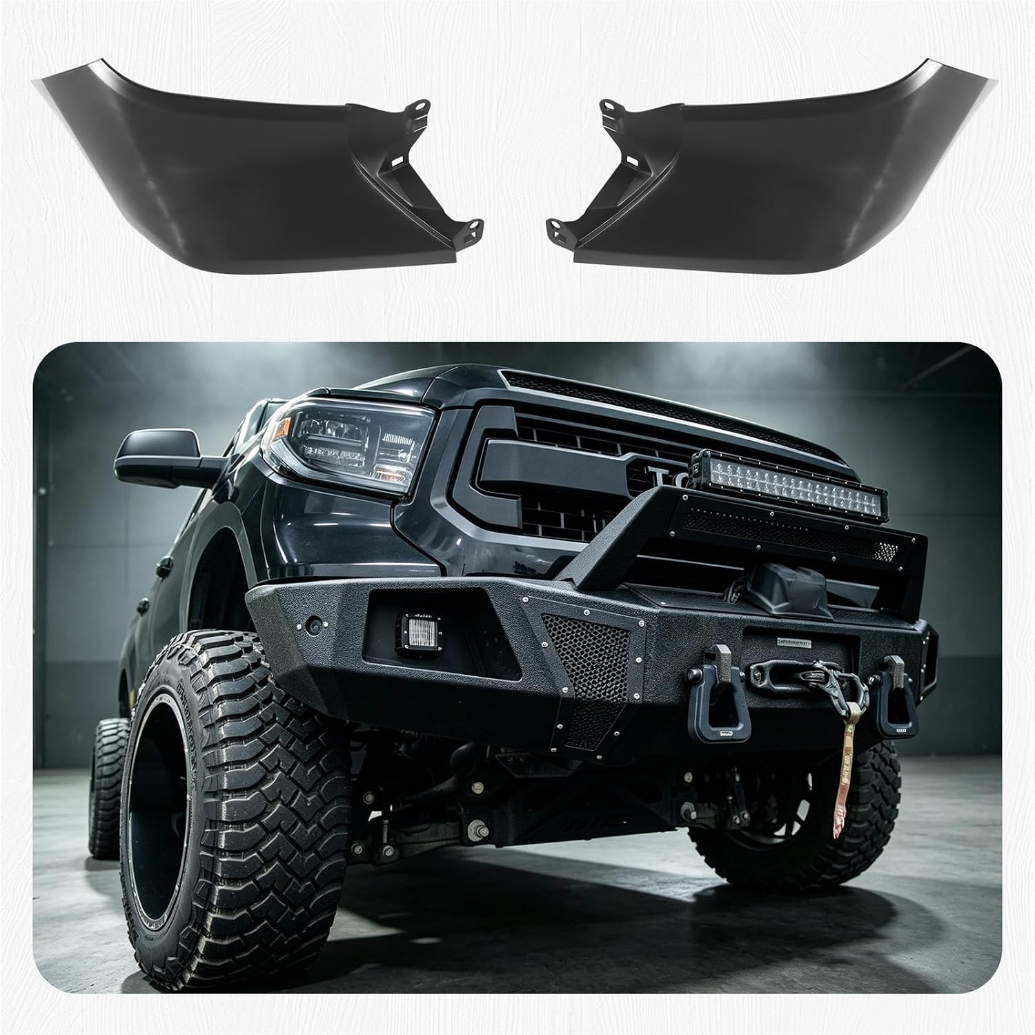 2pcs Front Fender Filler Compatible with Toyota Tundra 2014-2021