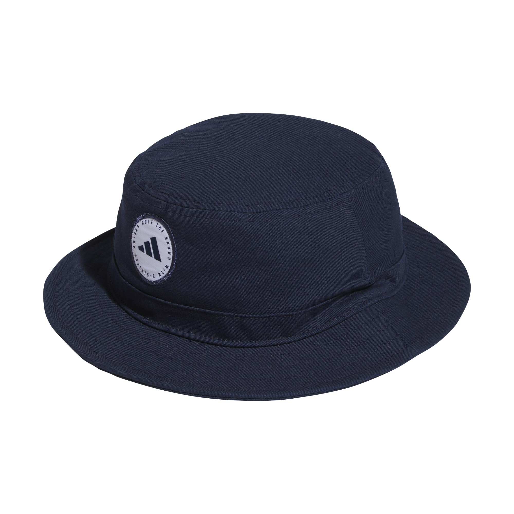 adidas Men's Cotton Bucket HAT, Collegiate Navy, M-L